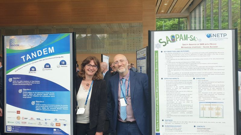 image TANDEM project presented at both ICAPP Conference & SNETP Forum